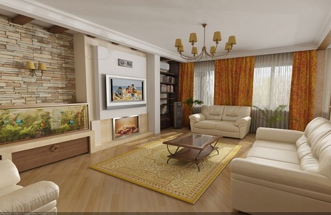 Ремонт гостиной комнаты (70+ фото): в квартирах, домах, коттеджах / Блог
