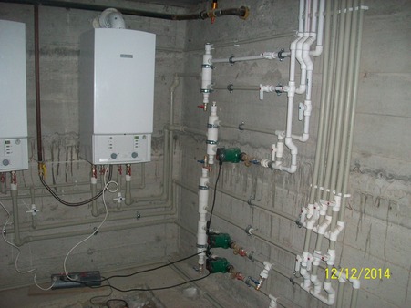 Системы отопления и водоснабжения.